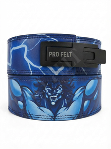 Cinturón de Cuero con Hebilla de Palanca, Transpirable, con Logotipo Bordado Personalizado, Equipo de Fitness de Alta Calidad, Resistente y Duradero para Entrenamiento - Product Image 4