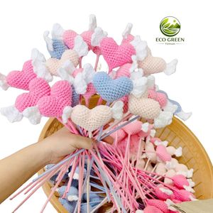 Flores de ganchillo: Novedad de Vietnam, personalizables a pedido, tamaño personalizado, caja/OEM. Juguetes de costura y tejido. - Product Image 3