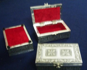 Handcrafted Brass Gold-Plated Embossed Antique Design Dry Fruit <b>Gift</b> <b>Box</b> Decorative Indian Wedding Worship <b>Small</b> - Product Image 4