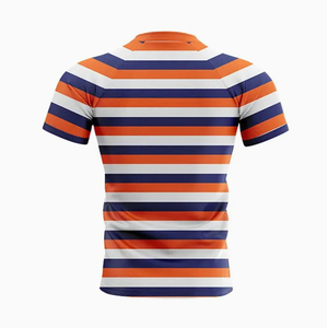 T-shirts de compression pour hommes, vêtements de sport décontractés pour la course à pied, design musculaire, tissu tricoté, vente en gros, 100% polyester - Product Image 6