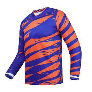 Jersey de Motocross para Pilotos de Pista de Tierra con Diseño Transpirable de Secado Rápido, Apto para Verano y Construcción Flexible - Product Image 1