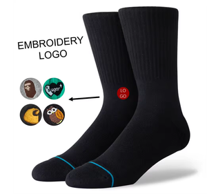 Calcetines Deportivos Personalizados con Logotipo, Calcetines de Baloncesto de Algodón de Alto Rendimiento, Calcetines Deportivos con Amortiguación Gruesa, Calcetines de Gimnasio para Hombre 2026 - Product Image 3