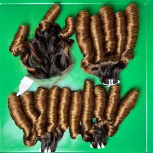 CDYHAIRVN Perruque de cheveux humains vierges vietnamiens bruts, avec closure 2x2 à 6x6, styles bouclés et volumineux, transparente - Product Image 3