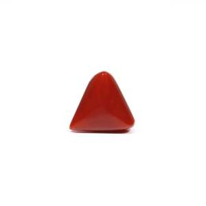 Certified Natural Red Coral 5.65 Carat Square Cut Loose Gemstone for Fine Jewelry - Product Image 2