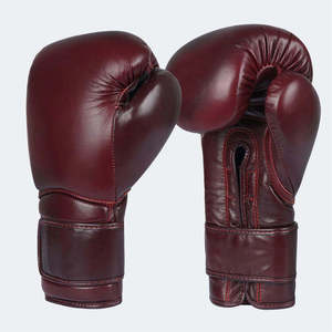 Gants de boxe unisexes personnalisables en cuir PU respirant de haute qualité pour adultes, idéaux pour l'entraînement en extérieur – Vente en gros - Product Image 3