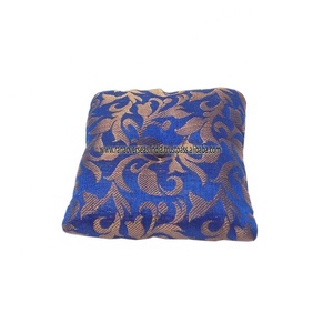 Handmade <b>Silk</b> Brocade Square Singing Bowl <b>Cushion</b> Pillow Pads From 3 Inch to 12 Inch Singing Bowls - Product Image 4