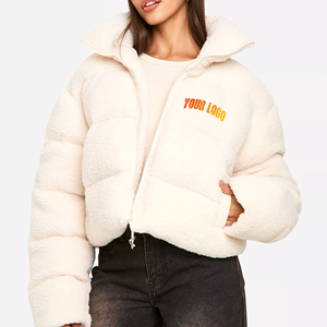 Nouvelle veste d'hiver longue à capuche pour femme, chaude, épaisse, 100% polyester, col écologique, réversible, imperméable, parka - Product Image 1