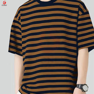 เสื้อยืดคอกลมแขนสั้นทรงปกติสไตล์สตรีทแวร์ลำลองสำหรับผู้ชายรุ่นใหม่ - Product Image 4