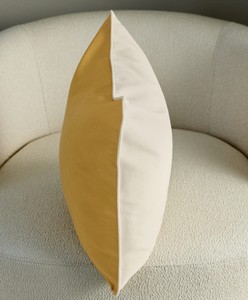 100% Cotton Woven Double Sided Cushion Cover | Reversible Decorative Throw <b>Pillow</b> Cover | Handmade <b>Sofa</b> Cushion Case with Hidden - Product Image 1