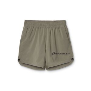 Pantalones Cortos Deportivos para Hombre, Verano 2023, Venta al Por Mayor, 100% Poliéster, Ligeros, Casuales, Tejidos, con Aberturas Laterales, para Baloncesto, Gimnasio y Running - Product Image 2