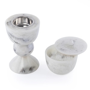 Brûleur d'encens Bakhoor arabe fait main en résine Mubkhar Dahoon pour la maison et l'hôtel - Product Image 6