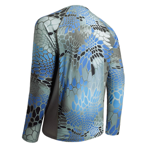 Camisa de Pesca para Hombre, de Secado Rápido, Impermeable, UPF 50+, Spandex/Poliéster, Ajuste Cómodo, Manga Larga, Venta Directa de Fábrica, Precio Razonable - Product Image 5