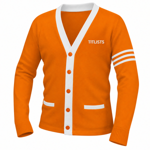 Crea tus propios suéteres de cuello en V de alta calidad para hermandades, fraternidades, escuelas, colegios, universidades, logotipos, cárdigans tejidos - Product Image 1