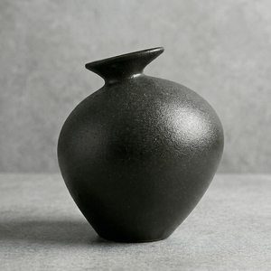 Double Checked Durable Wabi-Sabi Vase Pattern Ceramic Irregular Shape Size Ceramic <b>Table</b> <b>Top</b> Vase Custom Pattern Accepted By UO - Product Image 5