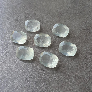Piedra Preciosa de Prehnita Facetada, Corte Rectangular Calibrado, Piedra Suelta Natural para Joyería - Product Image 3