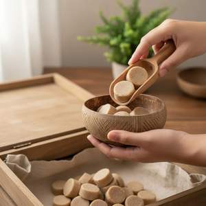 Cuencos Hechos a Mano de Cáscara de Coco Natural, Ecológicos, Aptos para Lavavajillas, Biodegradables, Vajilla de Cocina, Cuencos para Servir, Proveedor de Vietnam - Product Image 3