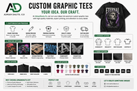 T-shirt graphique surdimensionné personnalisé en denim délavé pour hommes |   Fabricant de t-shirts en coton lourd de style streetwear vintage