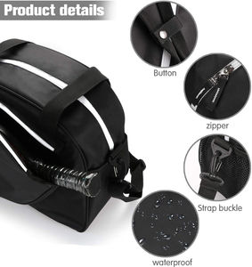 Étui de raquette de tennis portable et imperméable en coton personnalisable avec une capacité de 30 à 40 L, logo personnalisé et options de vente en gros - Product Image 3