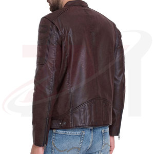 Chaqueta de cuero de primera calidad, cómoda y transpirable para hombre, ideal para la venta en línea. - Product Image 4