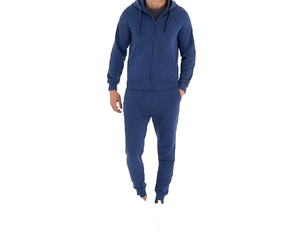 Jogging décontracté pour homme, léger, à taille élastique, respirant, coupe-vent, séchage rapide, 100% coton, avec cordon de serrage - Product Image 1