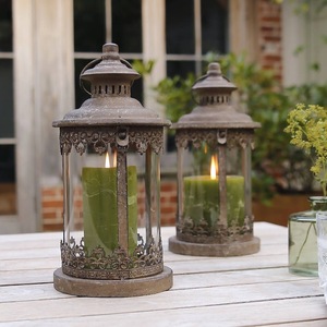 Home Decor Customised Wire Decorative Outdoor Indoor Metal <b>Candle</b> Lanterns Farmhouse Floor & Hanging Metal <b>Candle</b> Lanterns - Product Image 4