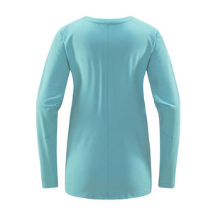 T-shirt de maternité en coton à manches longues pour femme, style streetwear décontracté, uni, respirant, imprimé, avec logo personnalisé, vente en gros, été - Product Image 5