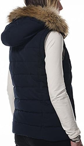 Chaleco Acolchado para Mujer, Ropa de Abrigo para Exteriores, Diseño Acolchado, Tejido Suave, Ajuste Cómodo, Relleno Cálido, Personalizable, OEM - Product Image 4
