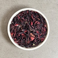 Thé aux herbes d'hibiscus de haute qualité pour le bien-être cardiaque et l'énergie, favorisant la détoxification et le soutien du métabolisme, disponible à prix d'exportation