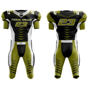 <b>Elite</b> Custom American Football Uniform Set Spandex Side Panels Durable Moisture-Wicking Anti-Bacterial Unisex Football Pants - Product Image 4