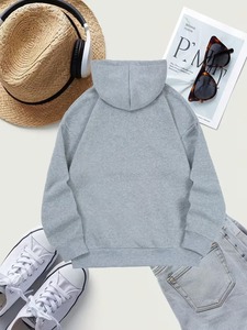 Sudadera con Capucha para Mujer, de Algodón Grueso de 400 g/m², Personalizable, de Alta Calidad, Premium, Lisa, OEM - Product Image 4