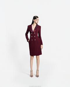 Robe-veste CRIMSON STELLAR _ Sa collection New York - Product Image 1