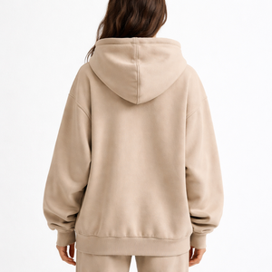 Sudadera con capucha extragrande personalizada al por mayor para mujer - Suministro directo del fabricante OEM - Product Image 2