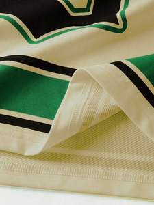 Maillot de sport surdimensionné en maille personnalisé avec col en V et impression de numéro, style streetwear, fournisseur OEM en gros - Product Image 6