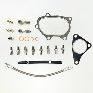 Kit d'installation de turbocompresseur RY TURBO pour Subaru EJ20 EJ25 à bride triangulaire - Product Image 3