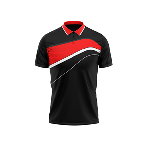 Breathable Printed Polo Shirts Active Tops Wholesale Tennis Golf <b>Cricket</b> Jerseys OEM ODM Custom Sportswear Apparel Seamless - Product Image 5