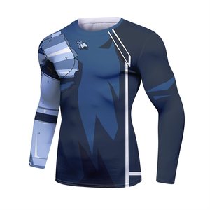 Maillot de compression professionnel pour entraînement sportif, avec logo personnalisé, fabricant de vêtements de sport haut de gamme - Product Image 6