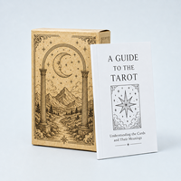 Cartes de Tarot en Gros d'Usine, Jeu de Cartes de Tarot Personnalisé, Impression Classique, Cartes Del Tarot avec Guide, Boîte de Jeu Espagnole