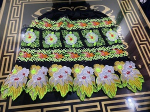 Jupes pour femmes polynésiennes grandes tailles en polyester respirant, écologiques, brodées, traditionnelles, décontractées pour l'été, couleur et logo personnalisés - Product Image 3