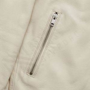 Veste en cuir pour homme NAI-0473A, style motard, vêtement de moto, vêtements de protection pour la conduite, couleur personnalisable - Product Image 5