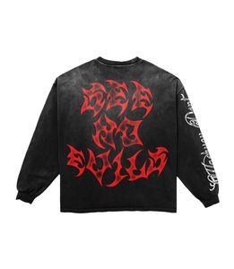 Sudadera de Manga Larga con Logotipos Personalizados, Impresión Digital/Serigrafía, Estilo Urbano Americano, 100% Algodón, ODM, Corte Holgado, Acabado Lavado - Product Image 3