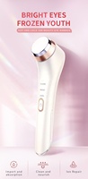 Masseur oculaire chaud et froid, appareil de soin des yeux à vibrations soniques rechargeable pour les cernes, les poches, le rajeunissement de la peau