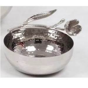 Corbeille à fruits en métal doré luxueuse, centre de table, récipient décoratif pour la cuisine et la restauration - Product Image 4