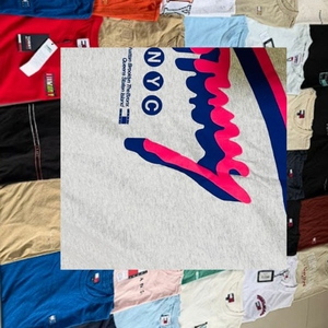 T-shirt imprimé pour homme de qualité supérieure, marque originale, lot de stock de suppression de commande en provenance du Bangladesh, vente en gros - Product Image 5
