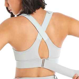 Premium Quality Ultra Comfortable Women's High Support <b>Racerback</b> Sports <b>Bra</b> Quick Dry Technology for Running Yoga Training - Product Image 1