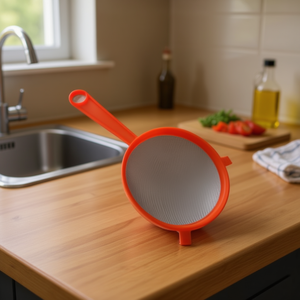 Filtre à huile en plastique de 20 cm avec poignée, passoire à mailles fines pour filtrer les liquides - Product Image 3