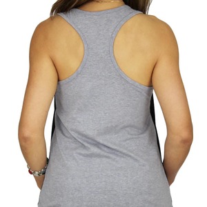 <b>Women's</b> <b>Black</b> Sleeveless <b>Tank</b> <b>Top</b> Scoop Neck Knitted Cotton Casual Solid Color Breathable Regular Length - Product Image 6