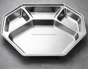 Plato de Acero Inoxidable Ecológico con Compartimentos |   Venta al por Mayor en Europa |   Logotipo OEM |   Suministro al por Mayor - Product Image 5