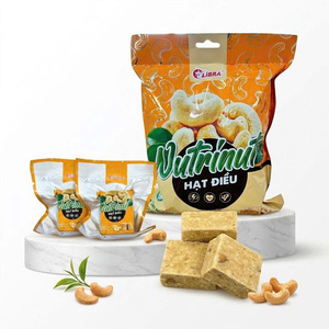 นิวทรินัท บิสกิตพลังงานเม็ดมะม่วงหิมพานต์ 195 กรัม ขนมขบเคี้ยวมีคุณค่าทางโภชนาการ รับผลิตแบบ OEM ODM ผู้ผลิตจากเวียดนาม - Product Image 1