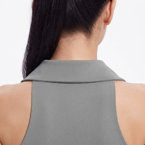 Custom <b>Plus</b> <b>Size</b> Tennis Wear Female Quick Dry Mesh Sports Tank Top Tennis <b>Skirt</b> With Fitness <b>Skirt</b> Breathable with Pockets - Product Image 5