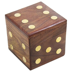 Classic Foldable Wooden Jewelry Box Storage Container for Living Room Use - Product Image 6